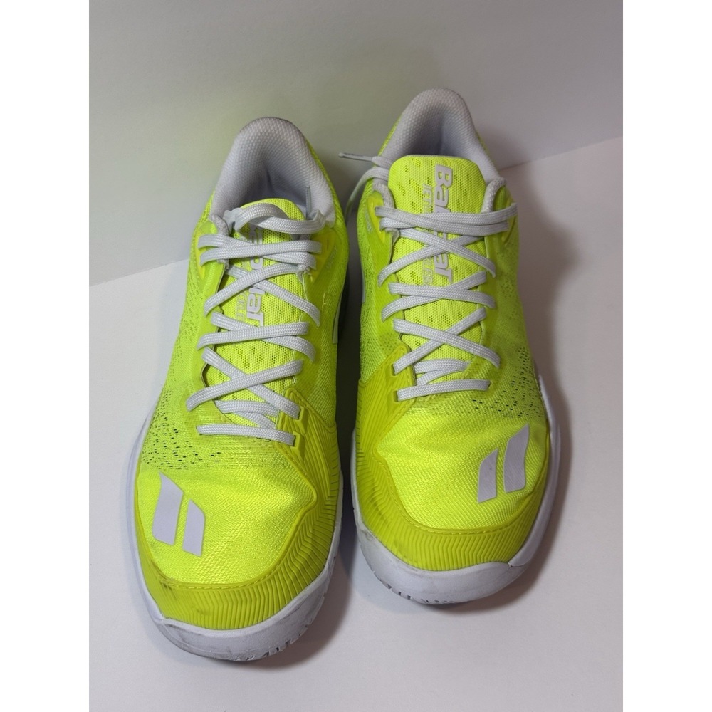 Babolat Jet Mach Pickleball US 10.5 Women / Men 9 Fluo Yellow Shoes 3A1S25B933